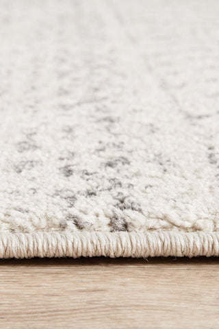 Chrome Harper Runner Rug (Silver) by Rug Culture