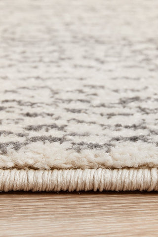 Chrome Harper Rug (Silver) by Rug Culture