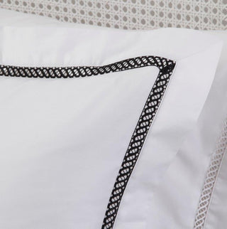 Chiara Black Quilt Cover Set by Davinci