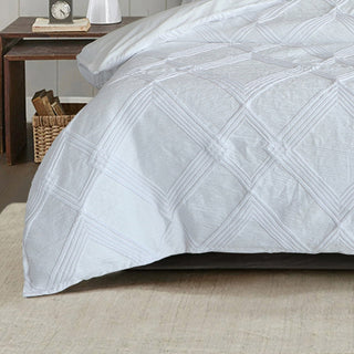 Katara White Quilt Cover Set by Bianca