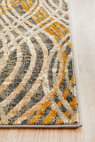 Dream Scape 852 Runner Rug (Charcoal) by Rug Culture