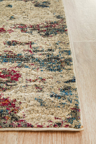 Dream Scape 860 Runner Rug (Stone) by Rug Culture