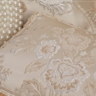 Antoinette Gold European Pillowcase by Private Collection