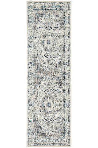 Evoke 251 Runner Rug (White) by Rug Culture