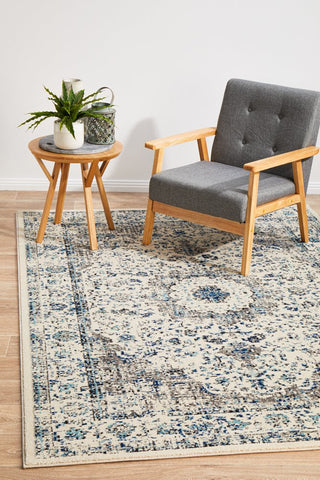 Evoke 251 Rug (White) by Rug Culture
