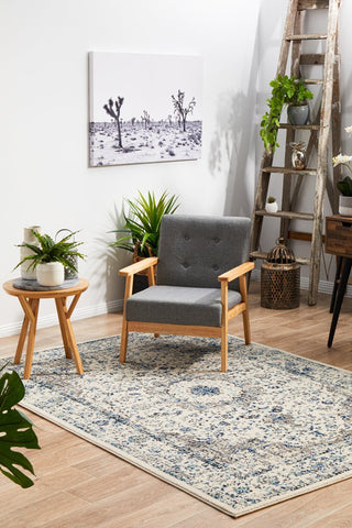 Evoke 251 Rug (White) by Rug Culture