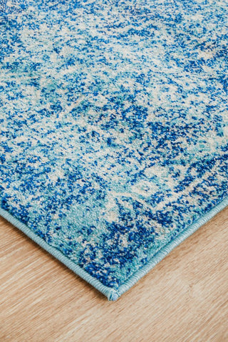 Evoke 253 Runner Rug (Blue) by Rug Culture