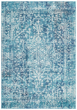 Evoke 253 Rug (Blue) by Rug Culture