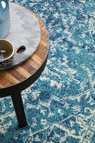 Evoke 253 Rug (Blue) by Rug Culture