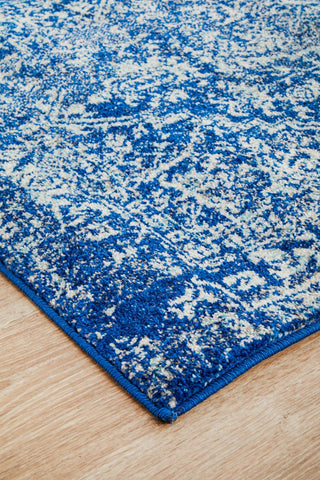 Evoke 253 Runner Rug (Navy) by Rug Culture