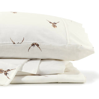 Stag Cotton Flannelette Sheet Set by Bianca