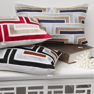 Steps Decorator Cushion (Filled) Pink