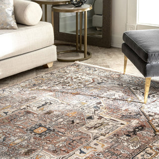 Heriz Rug (Mushroom) by Rug Culture