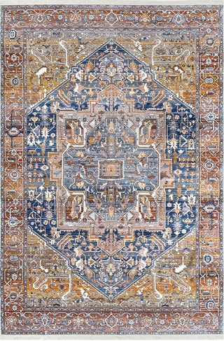 Heriz Rug (Rust) by Rug Culture