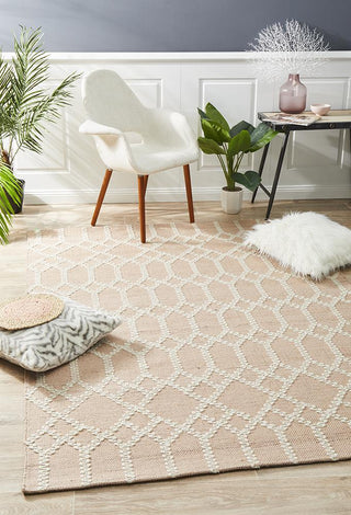 Hudson 805 Rug (Nude) by Rug Culture