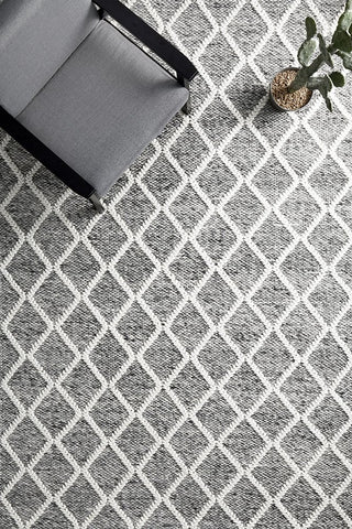 Huxley Rug (Grey) by Rug Culture