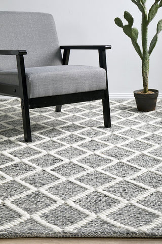 Huxley Rug (Grey) by Rug Culture