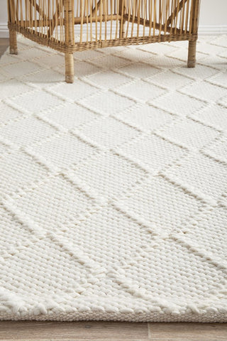 Huxley Rug (White) by Rug Culture