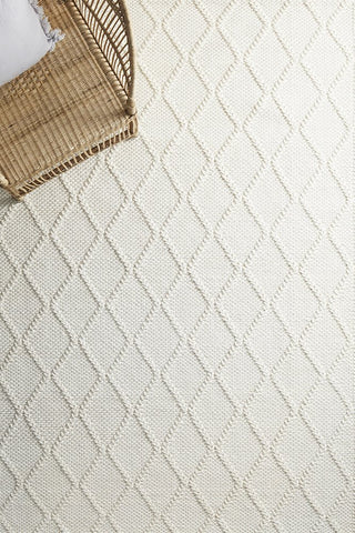 Huxley Rug (White) by Rug Culture