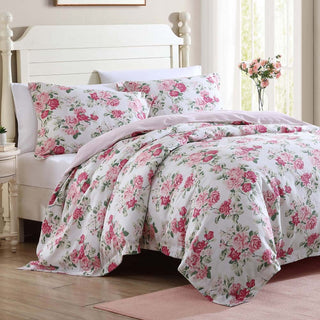 Lidia Quilt Cover Set by Laura Ashley