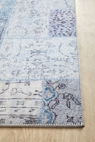 Illusions 121 Runner Rug (Denim) by Rug Culture