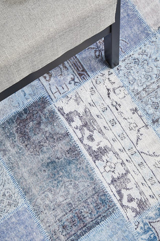 Illusions 121 Runner Rug (Denim) by Rug Culture