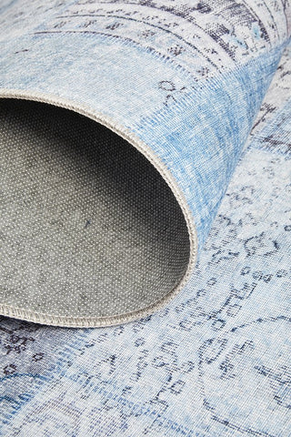 Illusions 121 Runner Rug (Denim) by Rug Culture