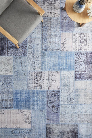 Illusions 121 Rug (Denim) by Rug Culture