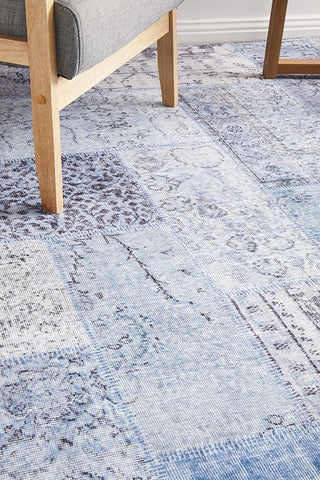Illusions 121 Rug (Denim) by Rug Culture