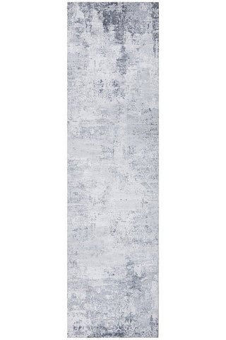 Illusions 156 Runner Rug (Silver) by Rug Culture