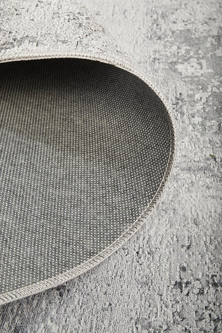 Illusions 156 Runner Rug (Silver) by Rug Culture