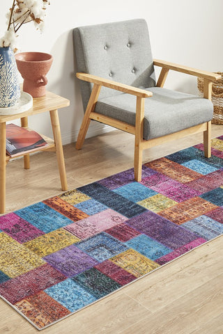Illusions 167 Runner Rug (Multi) by Rug Culture