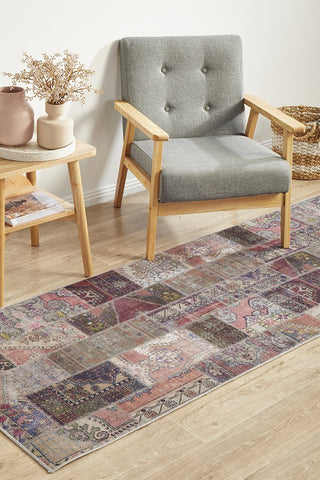 Illusions 178 Runner Rug (Earth) by Rug Culture