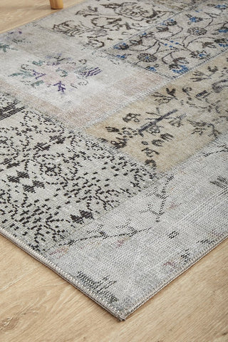 Illusions 189 Runner Rug (Stone) by Rug Culture