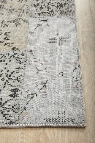 Illusions 189 Runner Rug (Stone) by Rug Culture