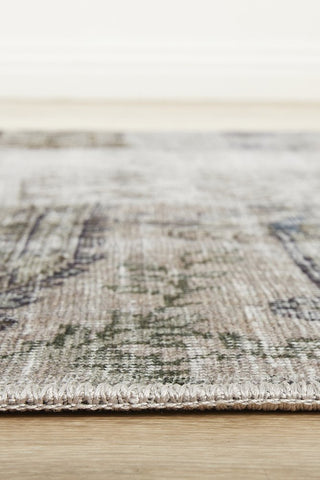 Illusions 189 Runner Rug (Stone) by Rug Culture