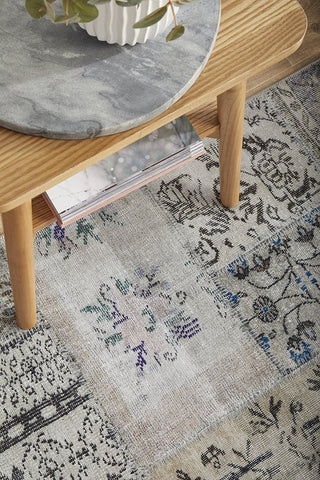 Illusions 189 Runner Rug (Stone) by Rug Culture