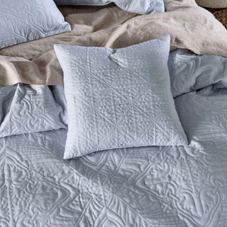 Isadora Quilt Cover Set Sky by Linen House