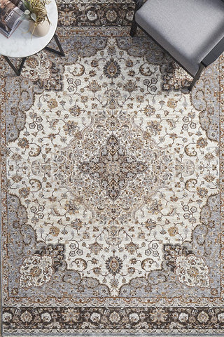 Jaipur 77 Rug (Silver) by Rug Culture