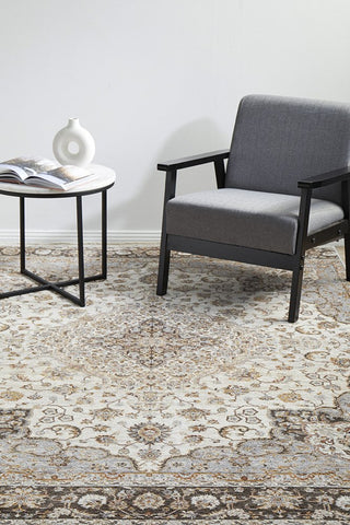 Jaipur 77 Rug (Silver) by Rug Culture
