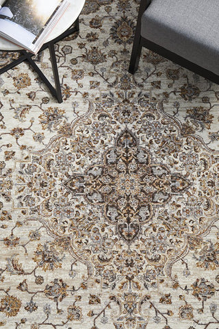 Jaipur 77 Rug (Silver) by Rug Culture