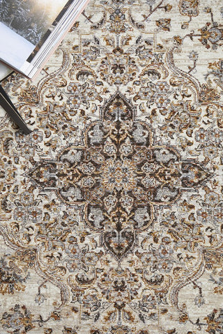 Jaipur 77 Rug (Silver) by Rug Culture