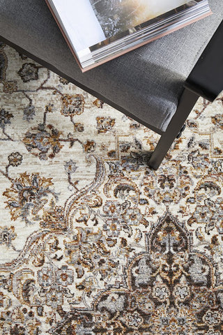 Jaipur 77 Rug (Silver) by Rug Culture
