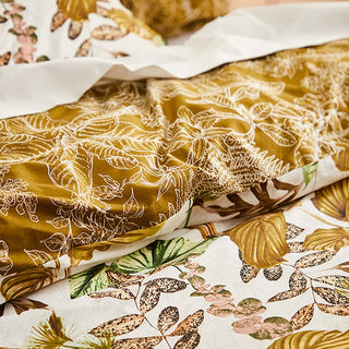 Juno White Quilt Cover Set by Logan & Mason