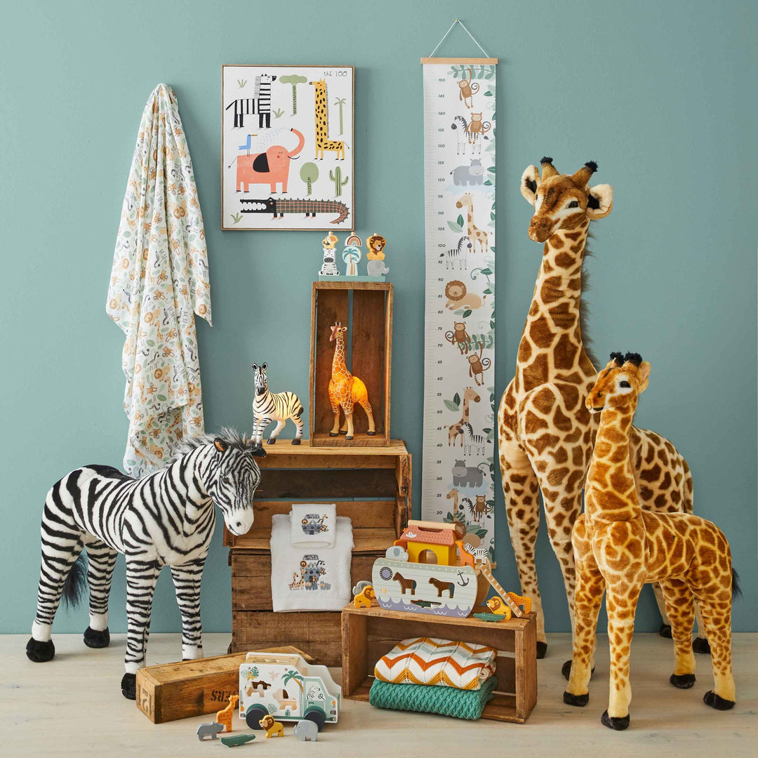 Large Standing Giraffe by Jiggle Giggle Planet Linen