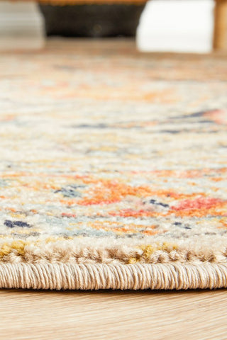 Legacy 850 Round Rug (Rust) by Rug Culture