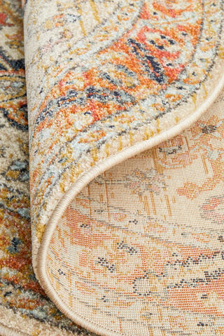 Legacy 850 Round Rug (Rust) by Rug Culture