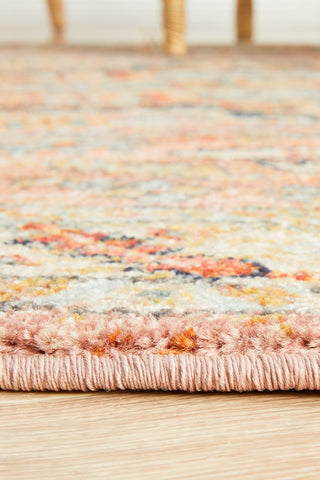 Legacy 850 Round Rug (Salmon) by Rug Culture