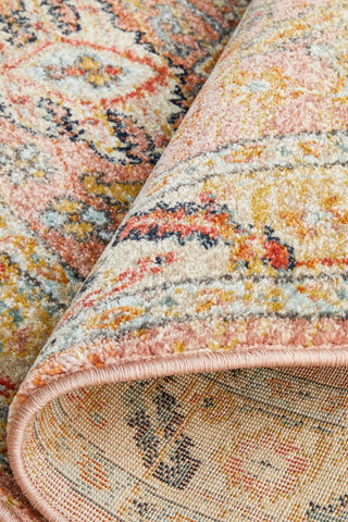 Legacy 850 Round Rug (Salmon) by Rug Culture