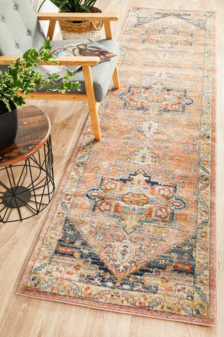 Legacy 850 Runner Rug (Salmon) by Rug Culture